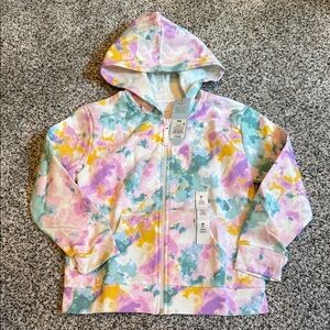 Brand New Cat & Jack Pastel Tie-Dye Hoodie Med (8)